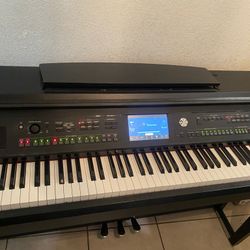 YAMAHA PIANO CLP845 CLAVINOVA CONSOLE DIGITAL PIANO WITH BENCH
