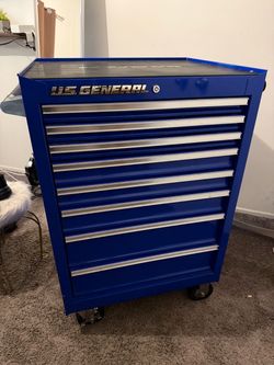 US General 8 Drawer Tool Box