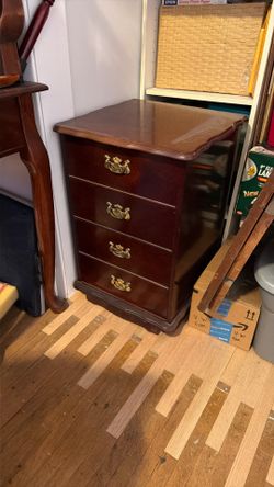 Wood Filing Cabinet