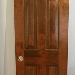 Wood 6 Panel Door - Interior 