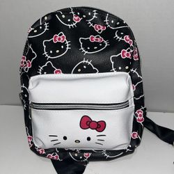 Hello Kitty 10" Mini Small Backpack New