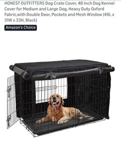 Large Dog Kennel With Cover