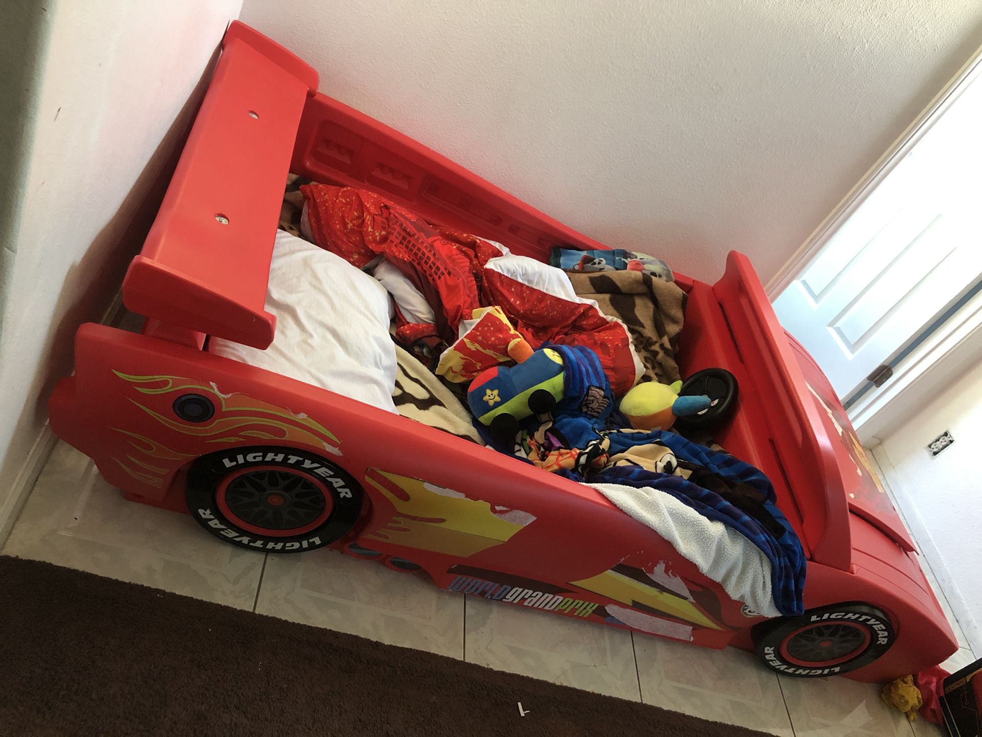 McQueen Car Twin Bed 