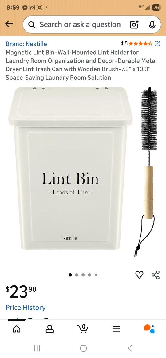 Lint Bin
