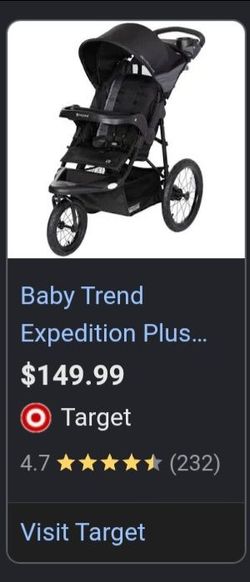 Baby trend expedition plus stroller