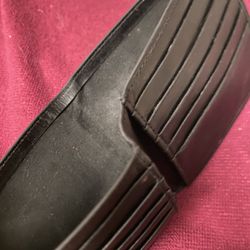 Vintage Coach Men’s Black Leather 10 Pocket Bifold Wallet