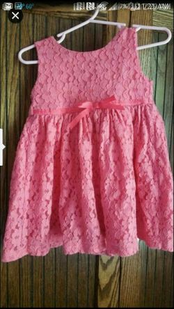 18 months pink dress