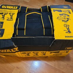 DEWALT 5-Tool 20-Volt Max Power Tool Combo Kit