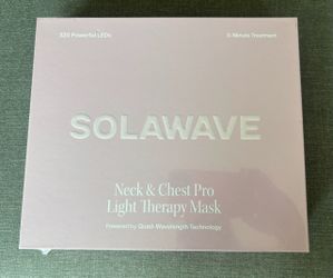 Solawave Neck and Chest Pro Light Therapy Mask