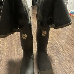 Vintage firefighter boots
