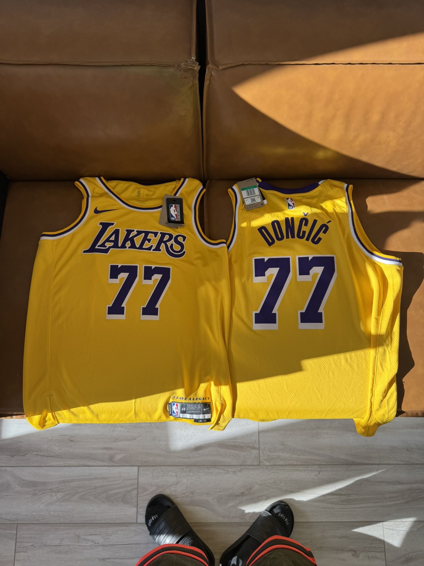 Nike Lakers Luka Doncic Jersey