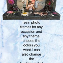 Resin Photo Frame