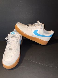 Nike Air Force 1 Low '07 LV8 Sneakers Phantom Baltic Blue FQ8714-003 Mens 8.5.