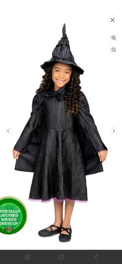 Universal's Wicked Deluxe Elphaba Black Dress
