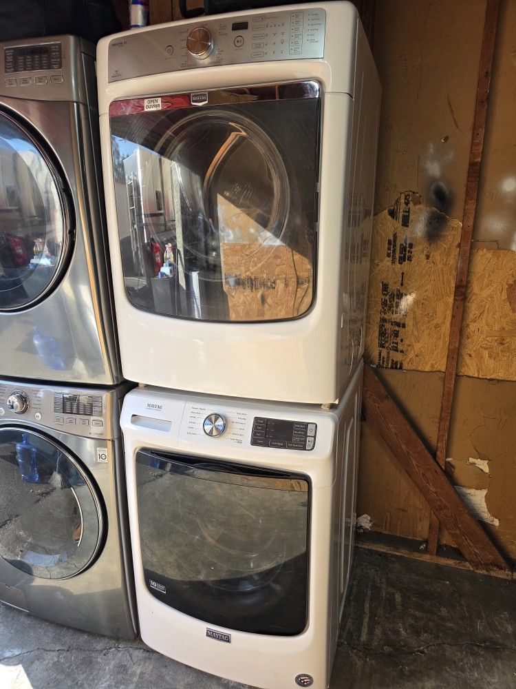 SET WHASER  AND  GAS DRYER  MAYTAG FRONT LOADER 