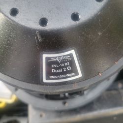 2  10" EVL D2 Subs