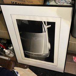 Signed&numbered Bob Grigg Print Of 1990 Mercedes S L