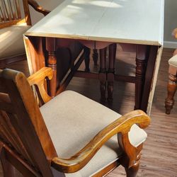 Shabby Chic Farmhouse Dining Table 4-6 Chairs 