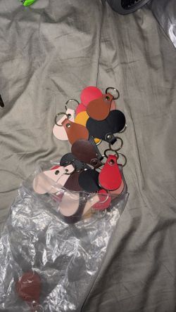 Blank Leather Key Chains