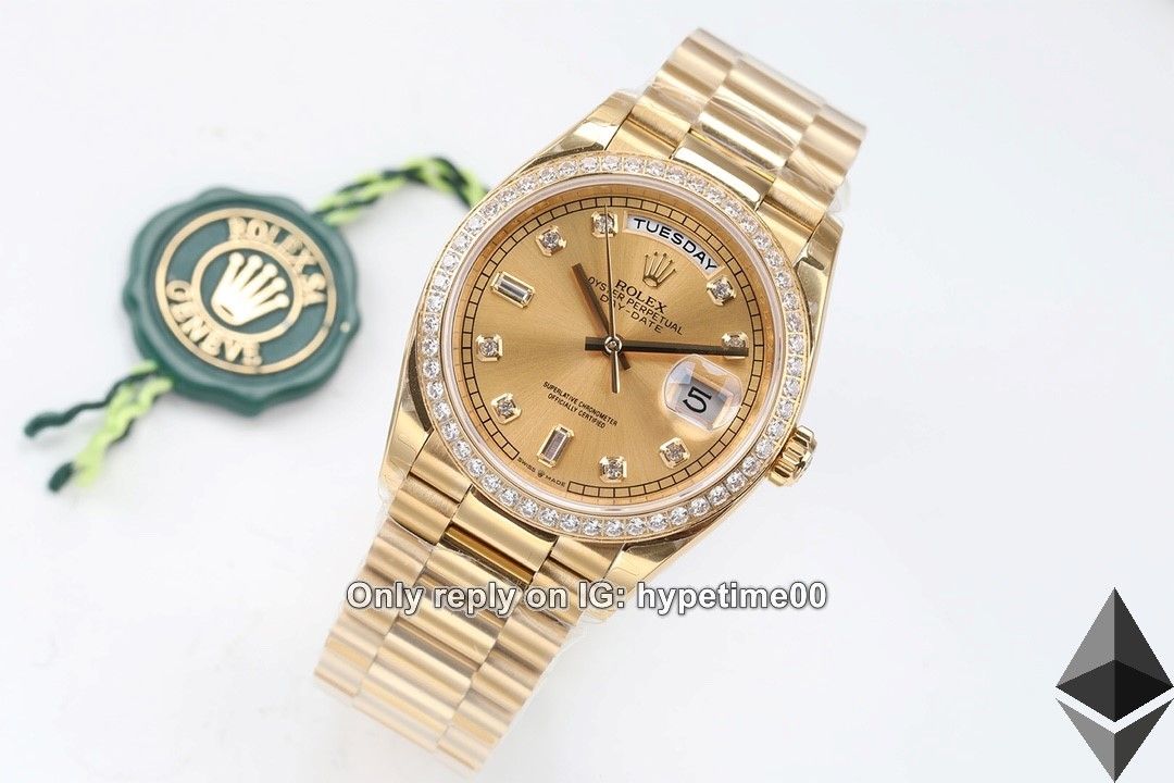 Oyster Perpetual Day Date 321 Never Used Watches