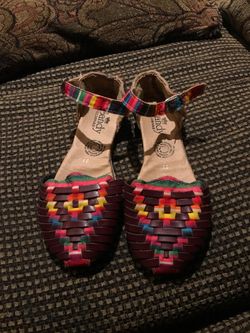 Girls Mexican sandals