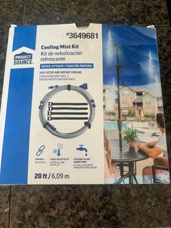 Cooling water Mist kit with hose adapter