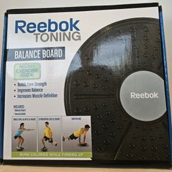 Reebok Toning Balance Board New In box, Fitness