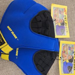 2 Rare Vintage 90s "Wet Glove" Water Catching Toys - New Old Stock (NOS) with Header Cards