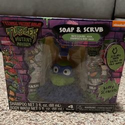 Teenage Mutant Ninja Turtles Soap & Scrub Set