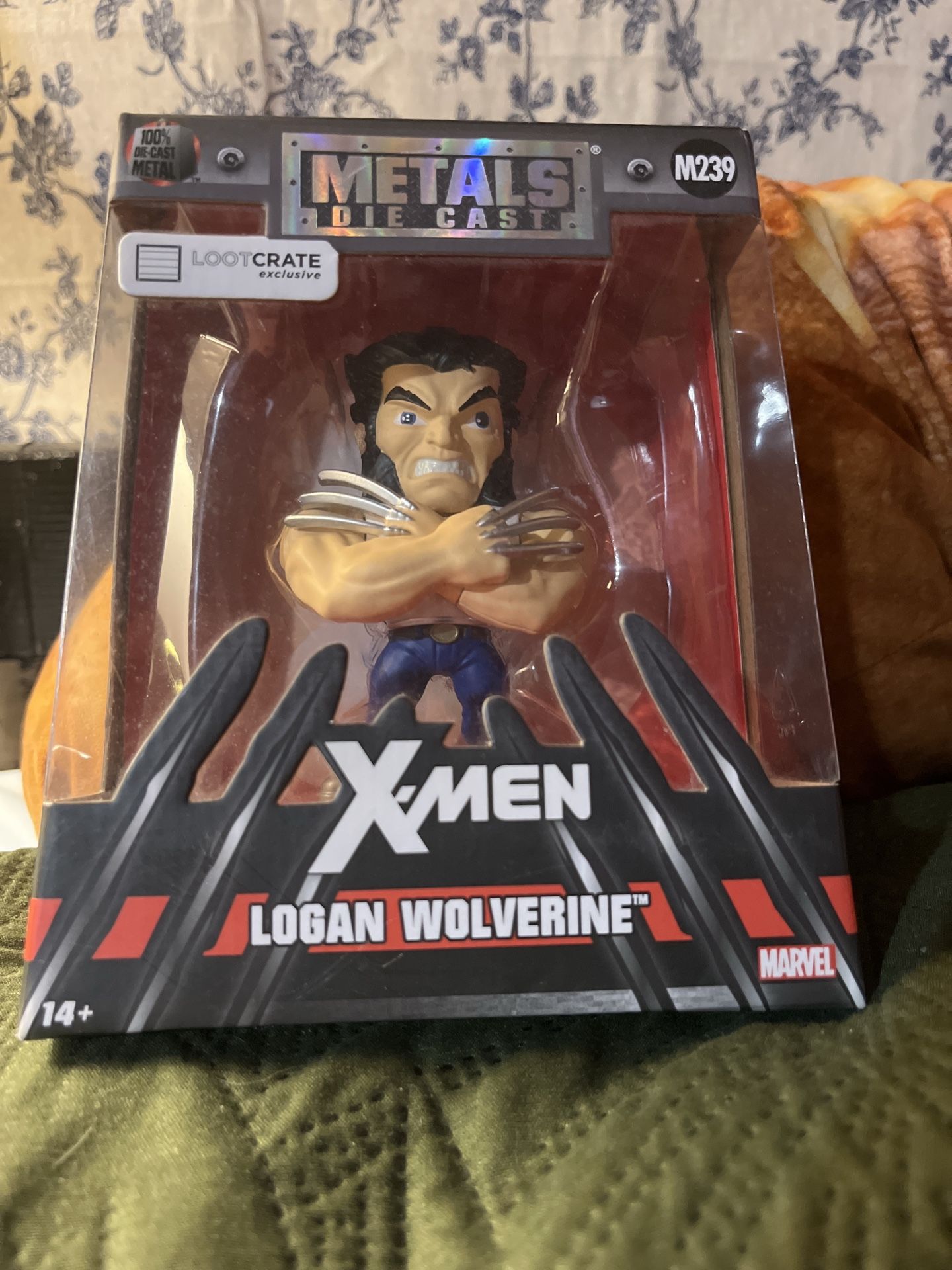 Marvel Wolverine figurine ( BRAND NEW; IN BOX) X-men collectible- LOOT CRATE
