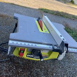 Table Saw Ryobi