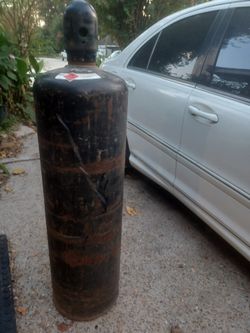 Acytlene Gas Cylinder Large # 5