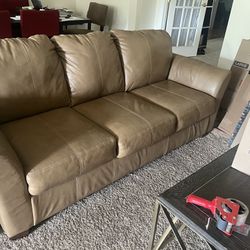 Leather Couch For Sale!!