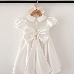 Christening dress Long  Bautizo Vestido 
