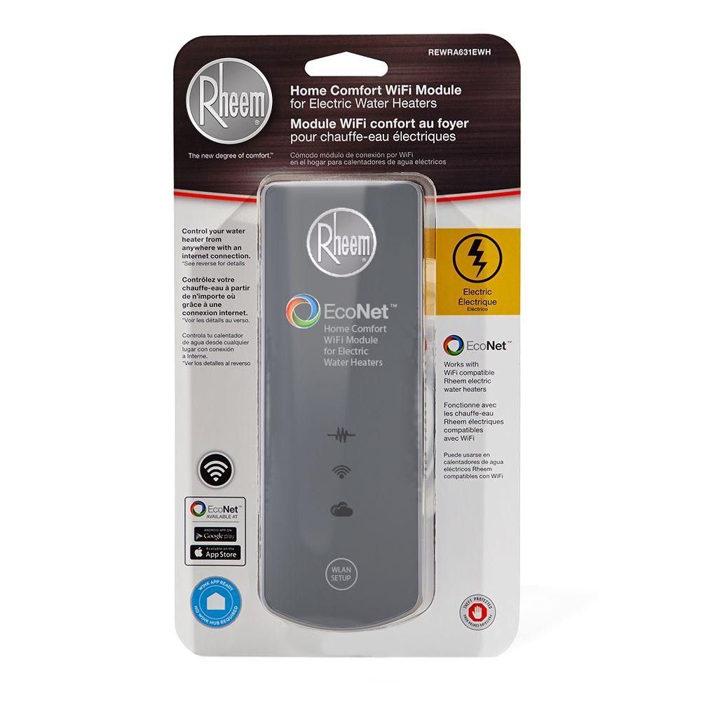 Rheem EcoNet Home Comfort Wi-Fi Module for Performance Platinum Smart Electric Tank Water Heaters Model#REWRA631EWH