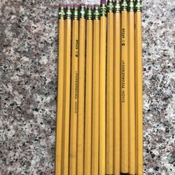 12 New Pencils