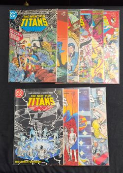 The New Teen Titans Comic Lot DC Comics 1(contact info removed) Annual #4 Jericho