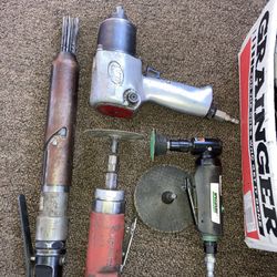  Air Tools, Grinders, And Discs