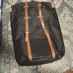 Big Spacious Black Backpack