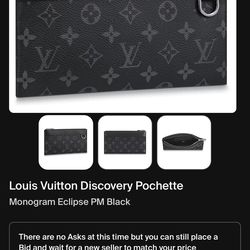 100% Authentic Louis Vuitton Discovery Pochette Money Holder
