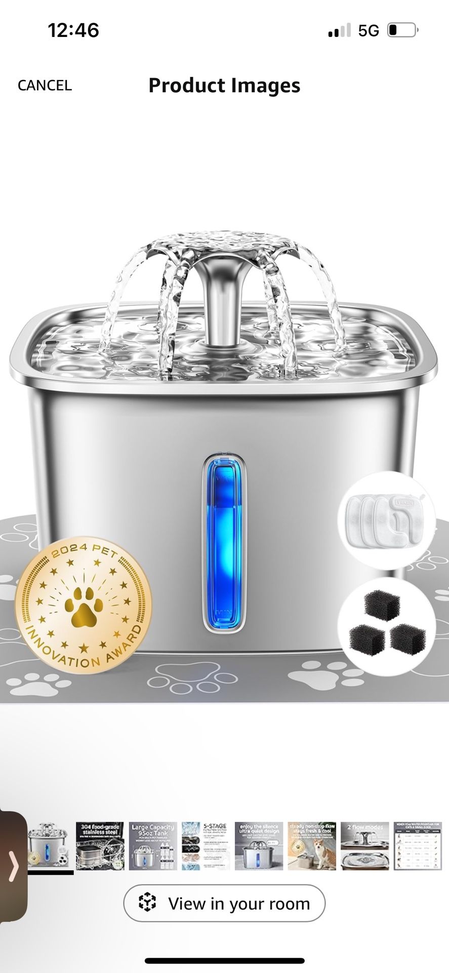 PET DRINKING FOUNTAIN