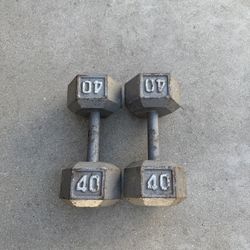 Weights 40 Pounds Dumbbells