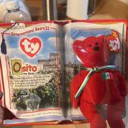 Teenie Beanie Babies 2000 Osito The Bear 