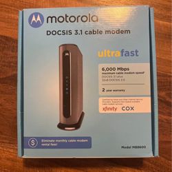 Motorola DOCSIS 3.1 Modem