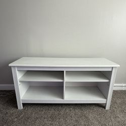 White Tv Stand Shelf 