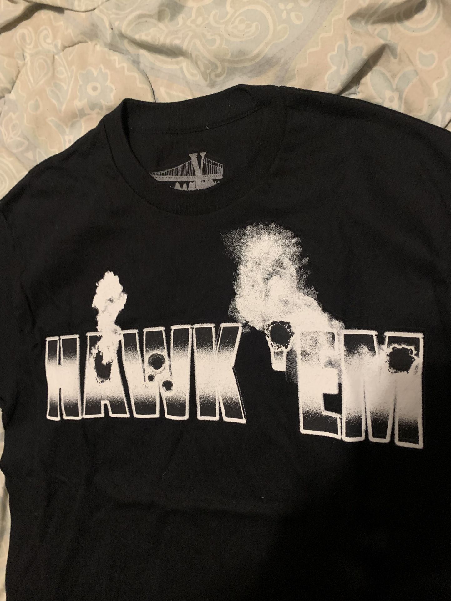 Vlone PopSmoke Hawk Em Tee