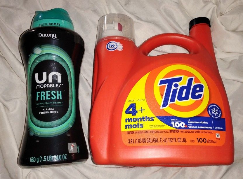 Tide Liquid And Downy Unstoppables Fresh Bundle