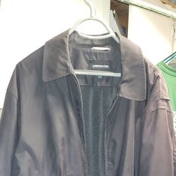 London Fog light coat. XL