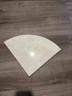Corner shelf for shower