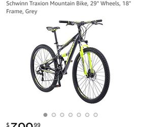 Schwinn traxion best sale mountain bike 29